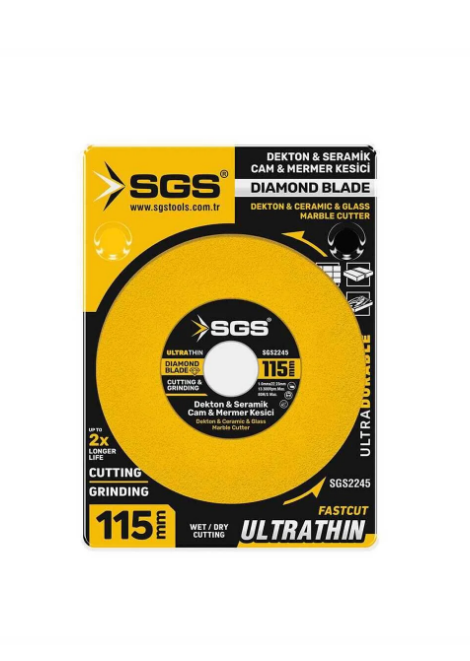 Sgs Cam-Dektan-Seramik-Mermer Elmas Kesici 115 MM SGS2245