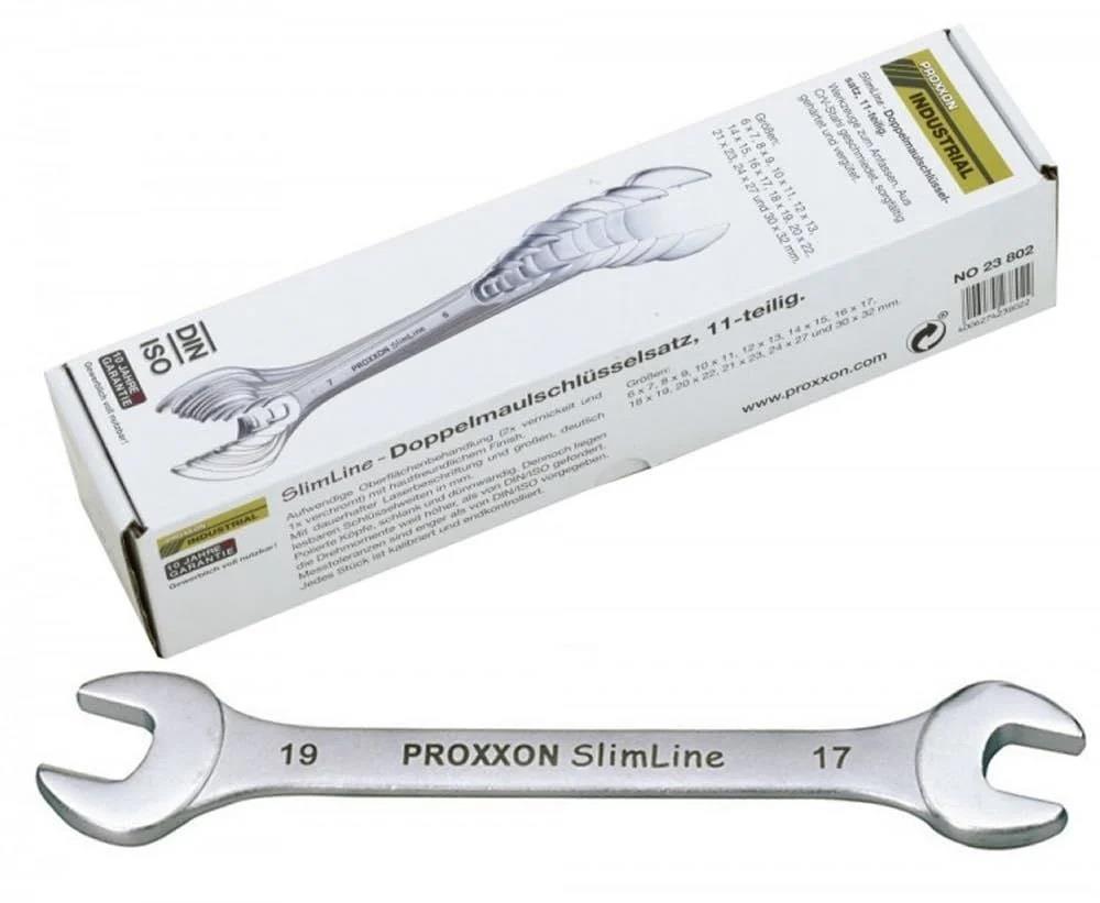 Proxxon 23802 Açık Ağız Anahtar Takımı 11 Parça