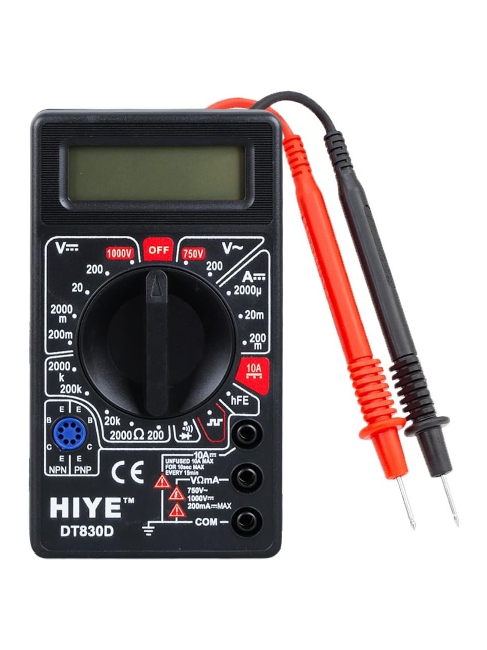 Hiye Dijital Multimetre Ölçü Aleti  DT-830D