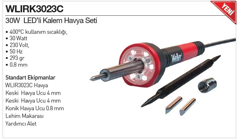 Weller Ledli Kalem Havya 30W WLIRK3023C