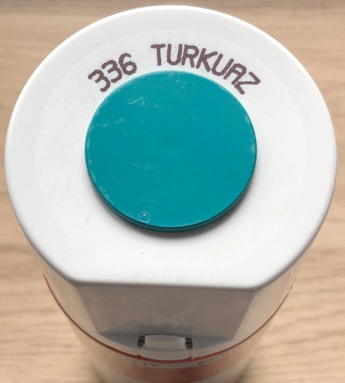 Akçalı Sprey Boya 400 ML Turkuaz 336