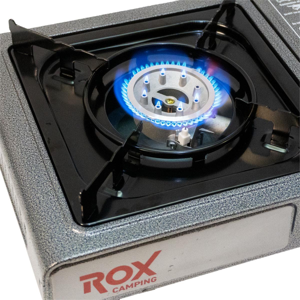 Rox Camping Tekli Portatif Kamp Ocağı 153ROX0103  Gri
