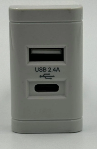 Mutlusan Fiş Adaptör Usb+Type-c 2,4A 0018881000030000