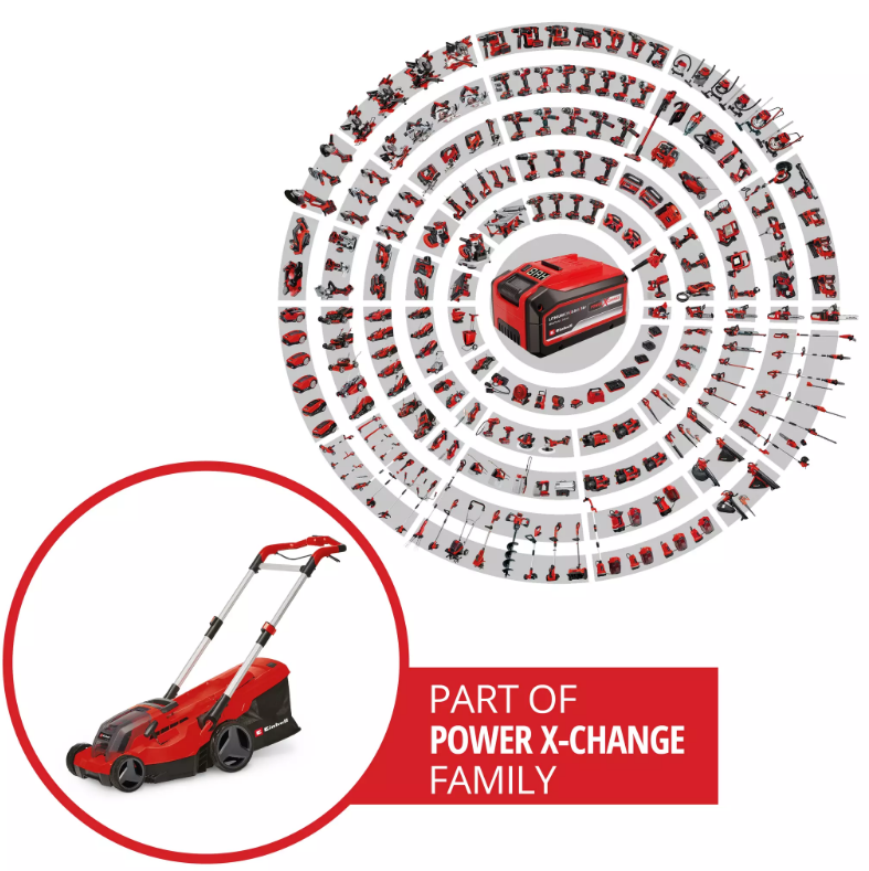 Einhell Gp-Cm 36/450 2*4,0AH Akülü Çim Biçme Makinası 3413292