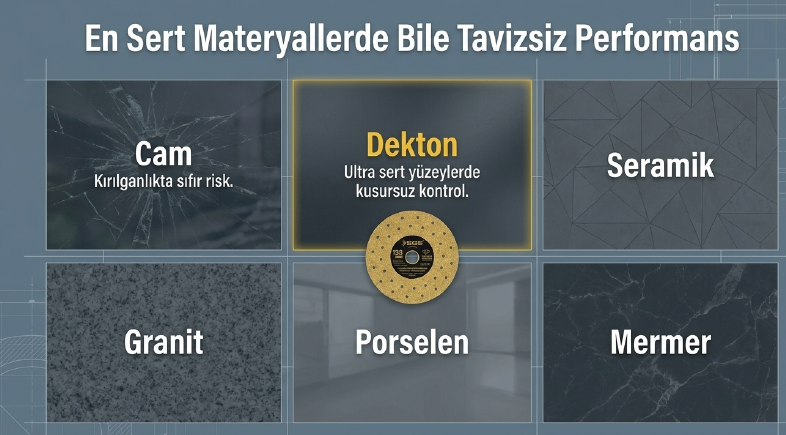 Sgs Cam-Dekton-Seramik-Porselen-Mermer Kesici 125 mm SGS2241