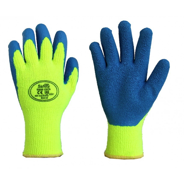 Maxsafety Lateks Kaplı İş Eldiveni Kalın No:10 LTX-012