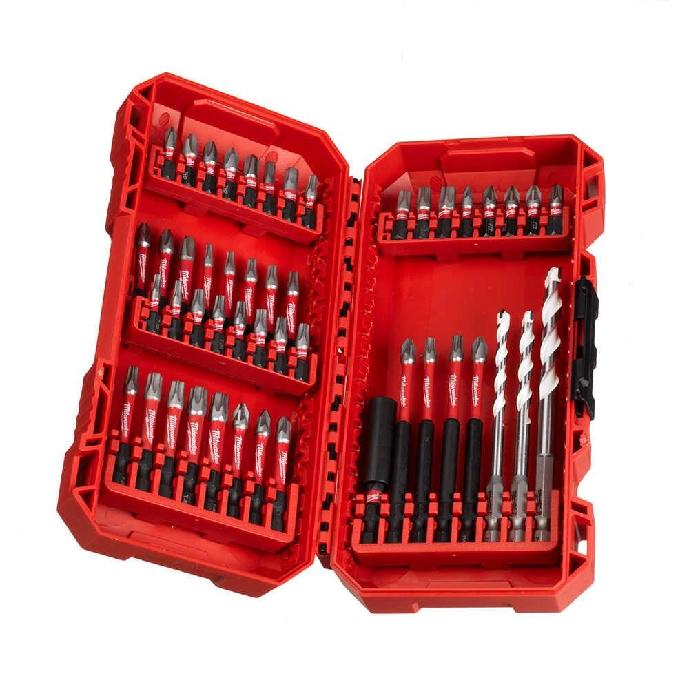 Milwaukee Shockwave 48 Parça Bits Uç Seti 4932492005Bits Setler