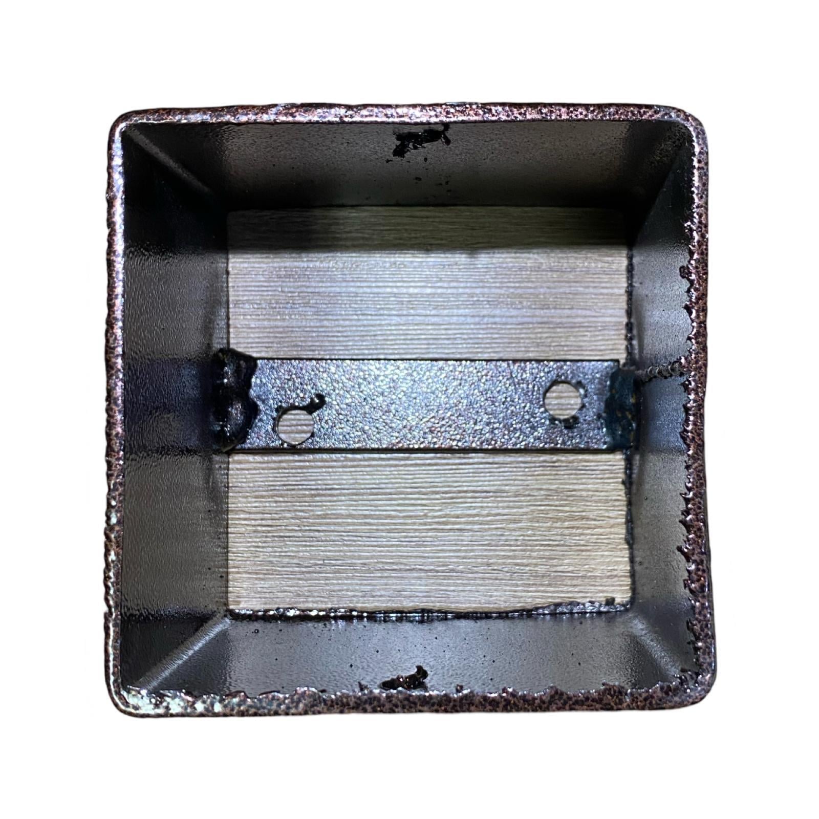 Pergüle Ayağı Japon Metal Bakır Renk 8.5cm X 8.5cm