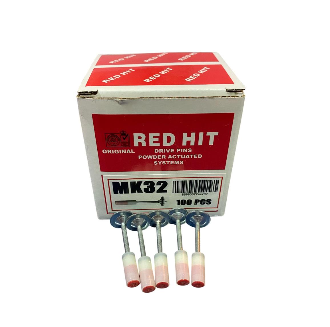 Red Hit Pullu Sabitleme Çivisi MK32 Paket(100)