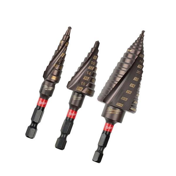 Milwaukee SHOCKWAVE Kademeli Matkap Uç Seti 3 Parça 48899266