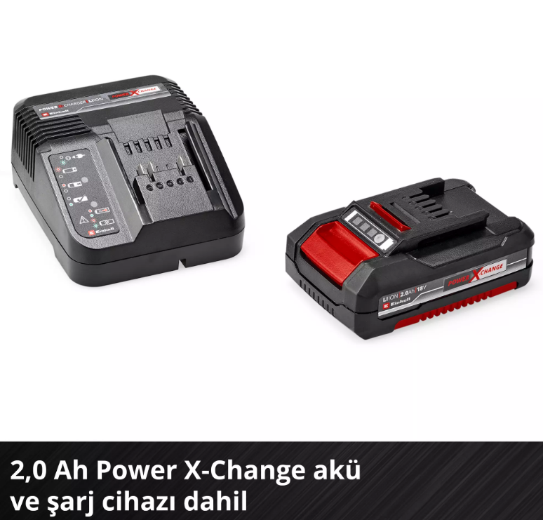 Einhell TP-CD 18/60 Lİ-İ BL Kit 1*2.0AH Akülü Darbeli Vidalama 4514211