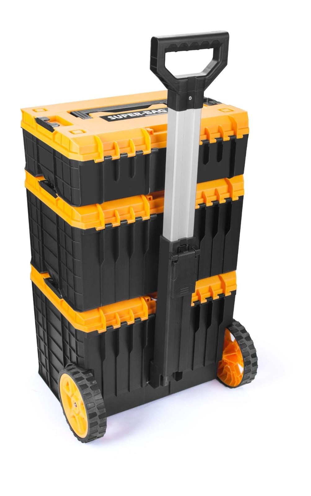 Super-Bag S-M-L Master Case 3Lü Set Takım Arabası Asr-6030