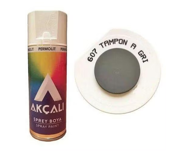 Akçalı Tampon Boyası 400 ML Açık Gri