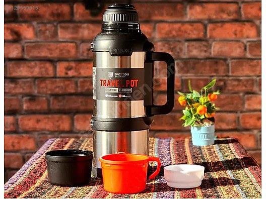 Travel Pot 3.6 LT 48 Saat Yalıtımlı Krom Renkli Termos