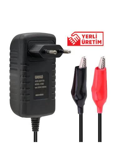 Weko Priz Tipi Adaptör Akü Şarjı 12V 1AH 21593