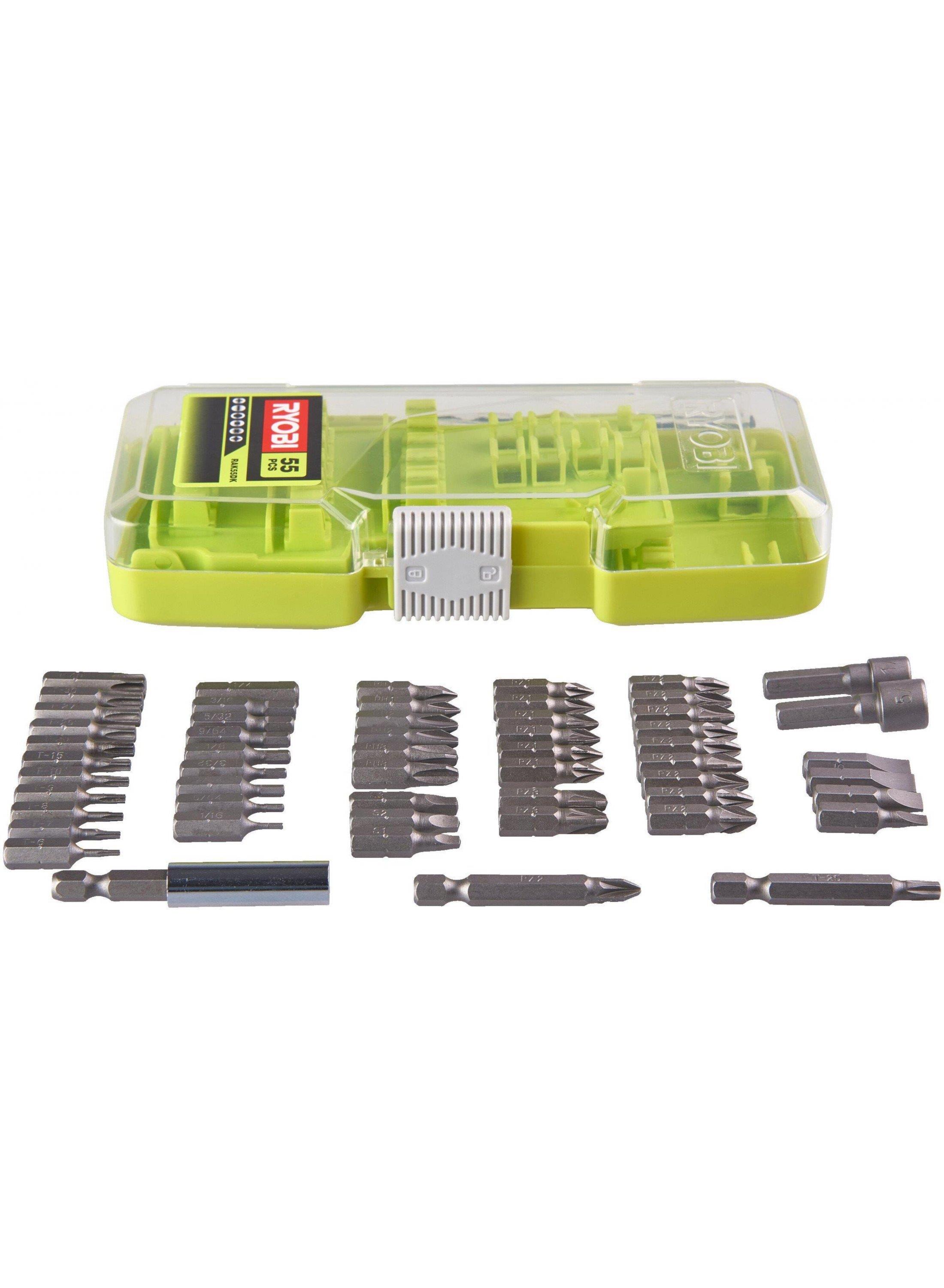 Ryobi RAK55DK 55 Parça Vidalama Seti 5132004357
