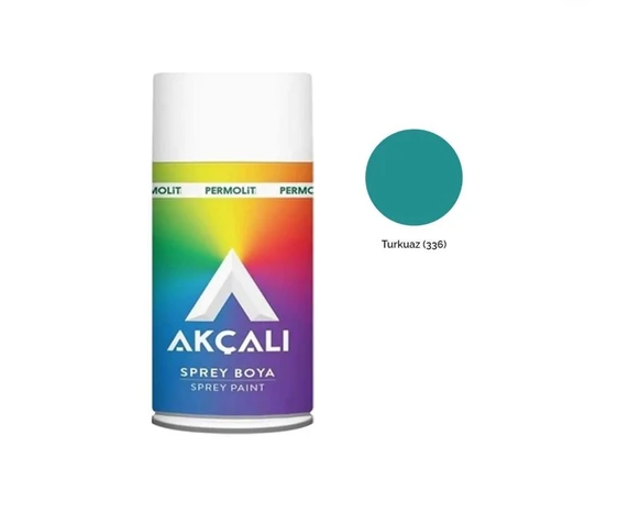 Akçalı Sprey Boya 400 ML Turkuaz 336