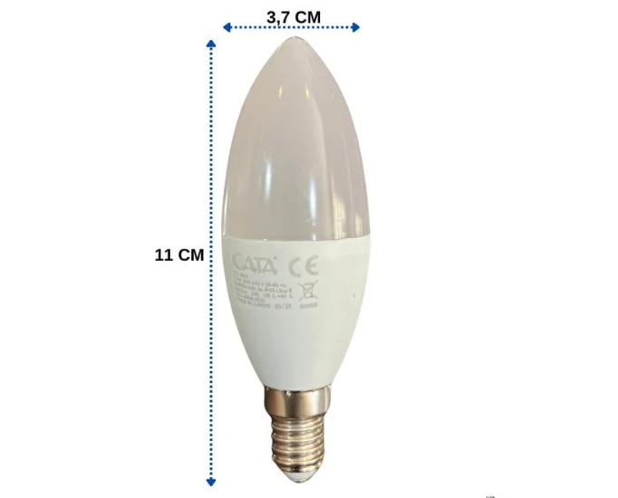 Cata Led Buji Ampul Beyaz 7W CT-4079