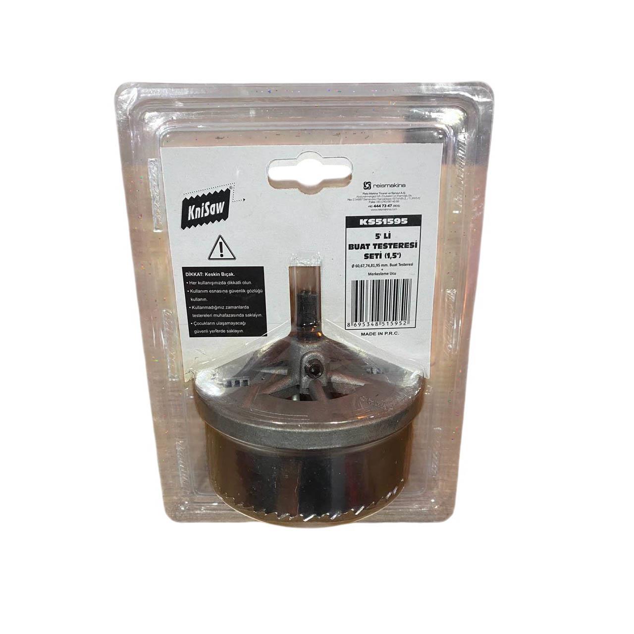 Knisaw KS51595 Buat Testere Panç SETİ 1.5 5Lİ 
