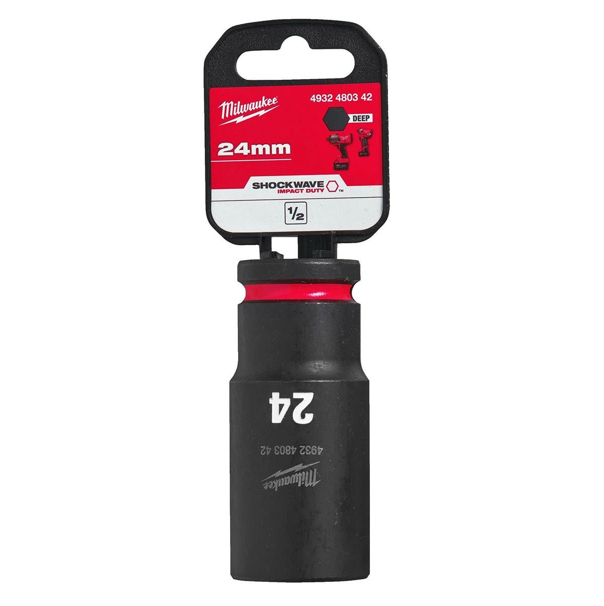 Milwaukee Shockwave Impact Lokma Darbeli 1/2 24 MM 4932480342
