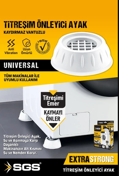 Sgs Titreşim Önleyici Ayak 4Lü SGS6220
