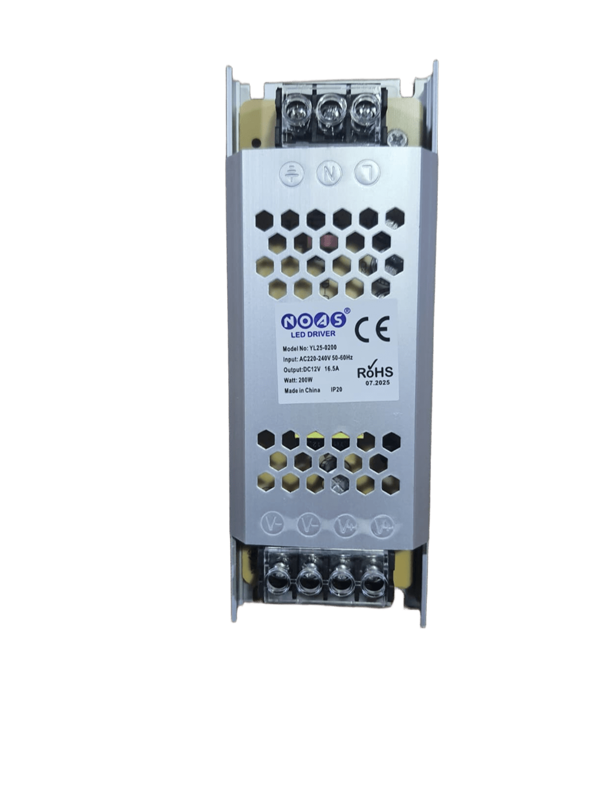 Noas Slim Led Trafo 200W 16,5A YL25-0200