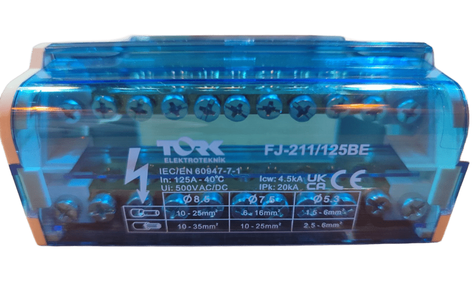 Tork 11 Delik 2 Kutup Dağıtıcı Ünite 125A FJ-211/125BE