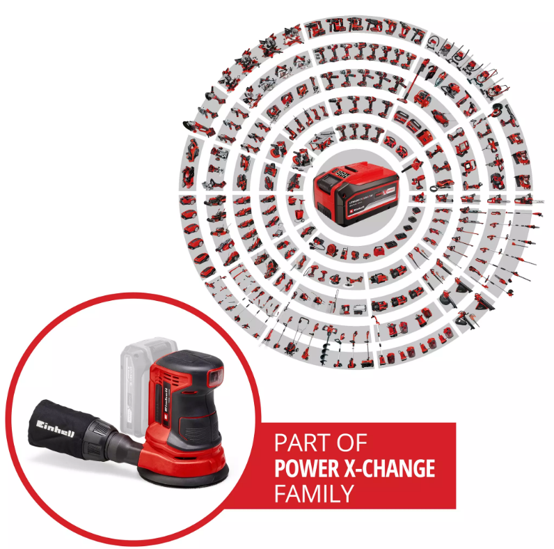 Einhell Te-Rs 18 Lİ-Solo Eksantrik Zımpara 4462010