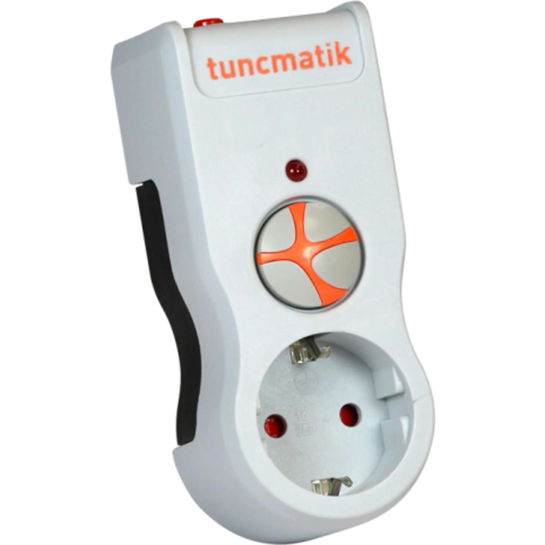 Tunçmatik TSK19019 Enerji Koruma Powersurge 1li Beyaz Priz 1050 JOULE