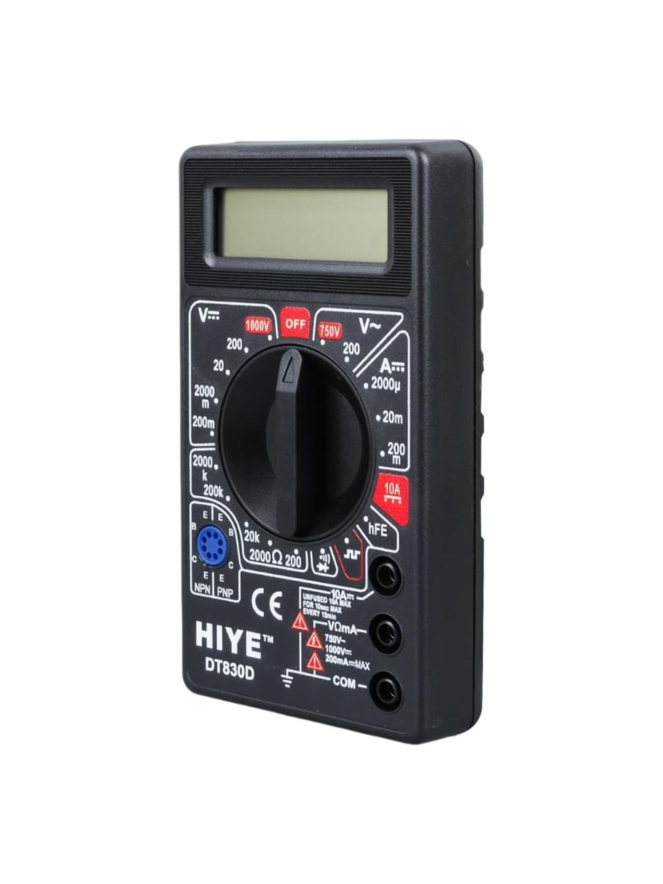 Hiye Dijital Multimetre Ölçü Aleti  DT-830D