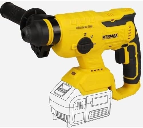 Rtrmax Elektropnömatik Kırıcı ve Delici Matkap Solo RTX2095B