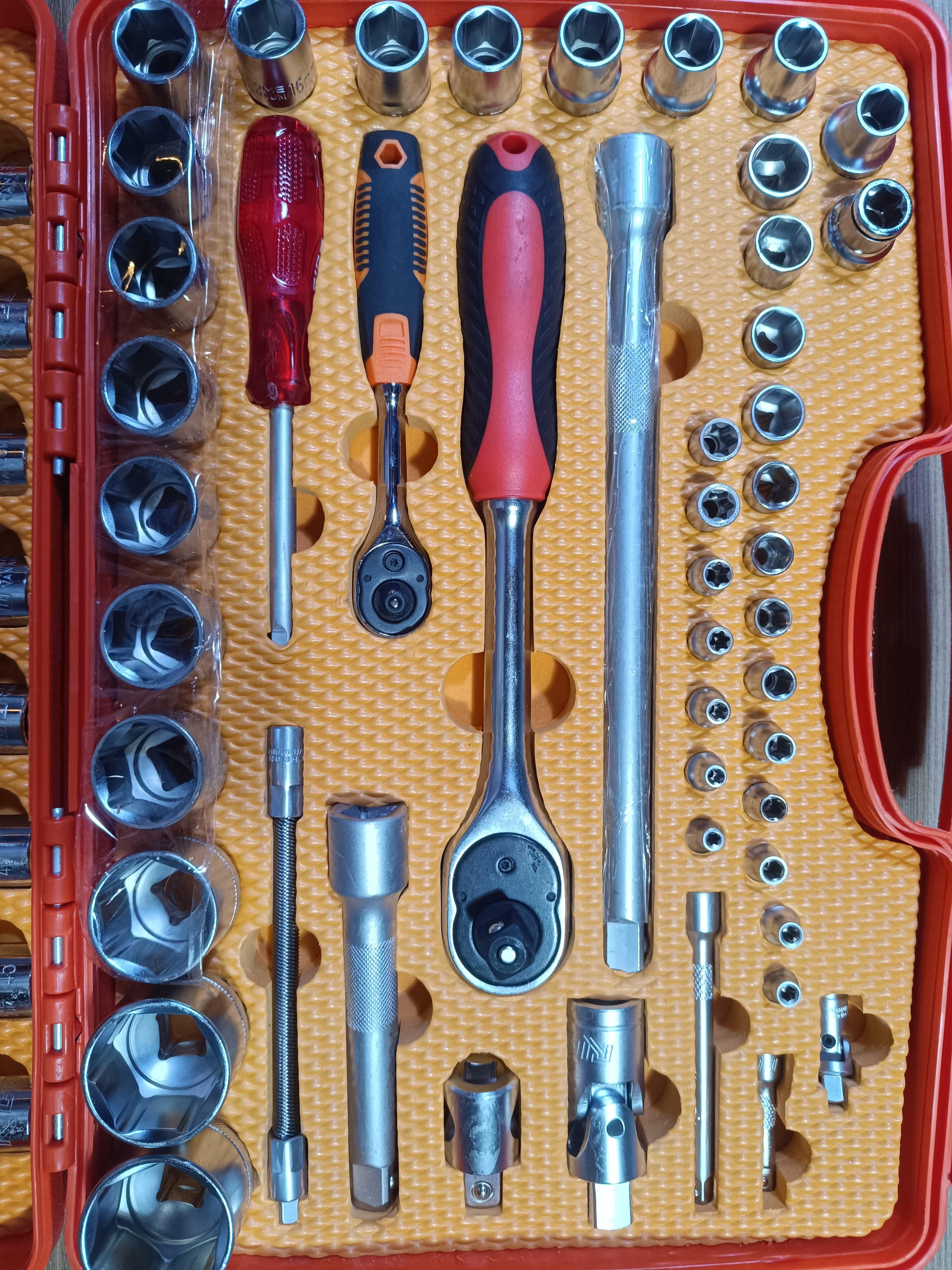 Rico 110 Parça 6 Köşe Lokma Takımı  1/2 & 1/4 RC1011