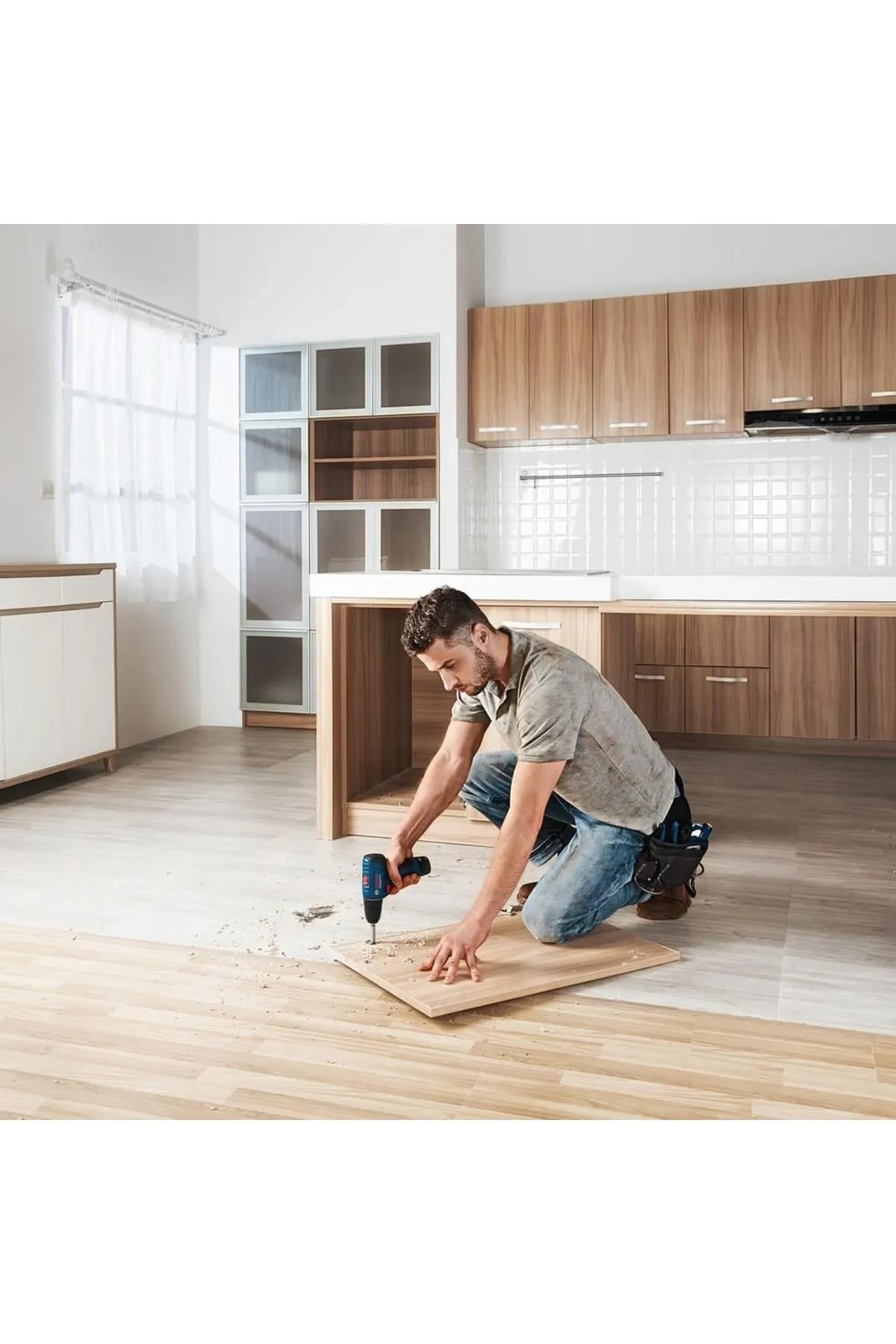 Bosch GSR 120-LI 12 Volt 1,5 Ah Çift Akülü Delme/Vidalama - Çantalı