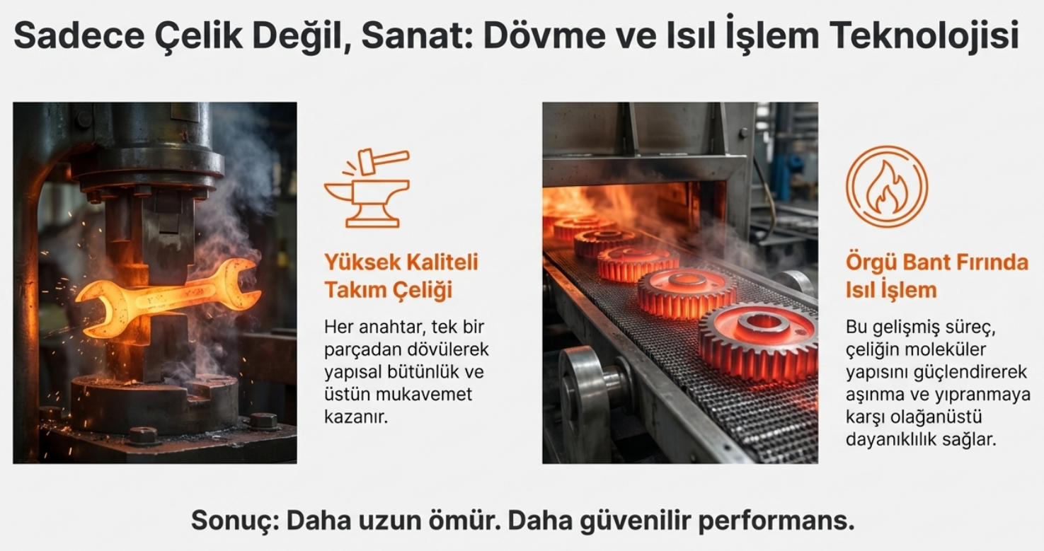 Kınglux Kombine Cırcır Anahtar Set 7 Parça