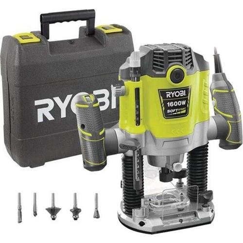 Ryobi RRT1600P-K 1600 W Çift Kollu El Frezesi 5133002606