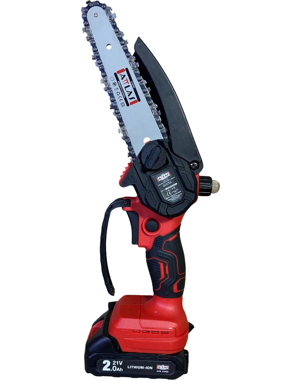 Atlas ATB 21 BT-202C 21 Volt 2x2.0 Ah Akülü Kömürsüz Budama Testeresi