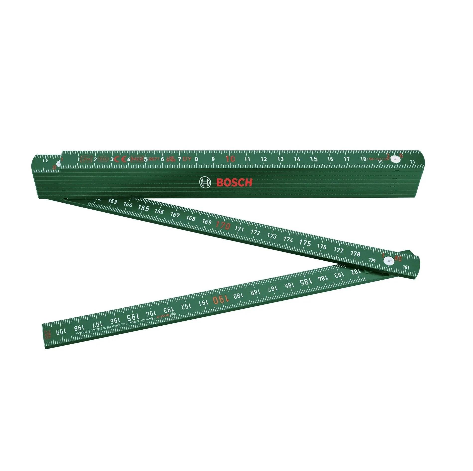 Bosch 1600A02ET4 Plastik Fiberglas Katlanır Metre 2 Metre
