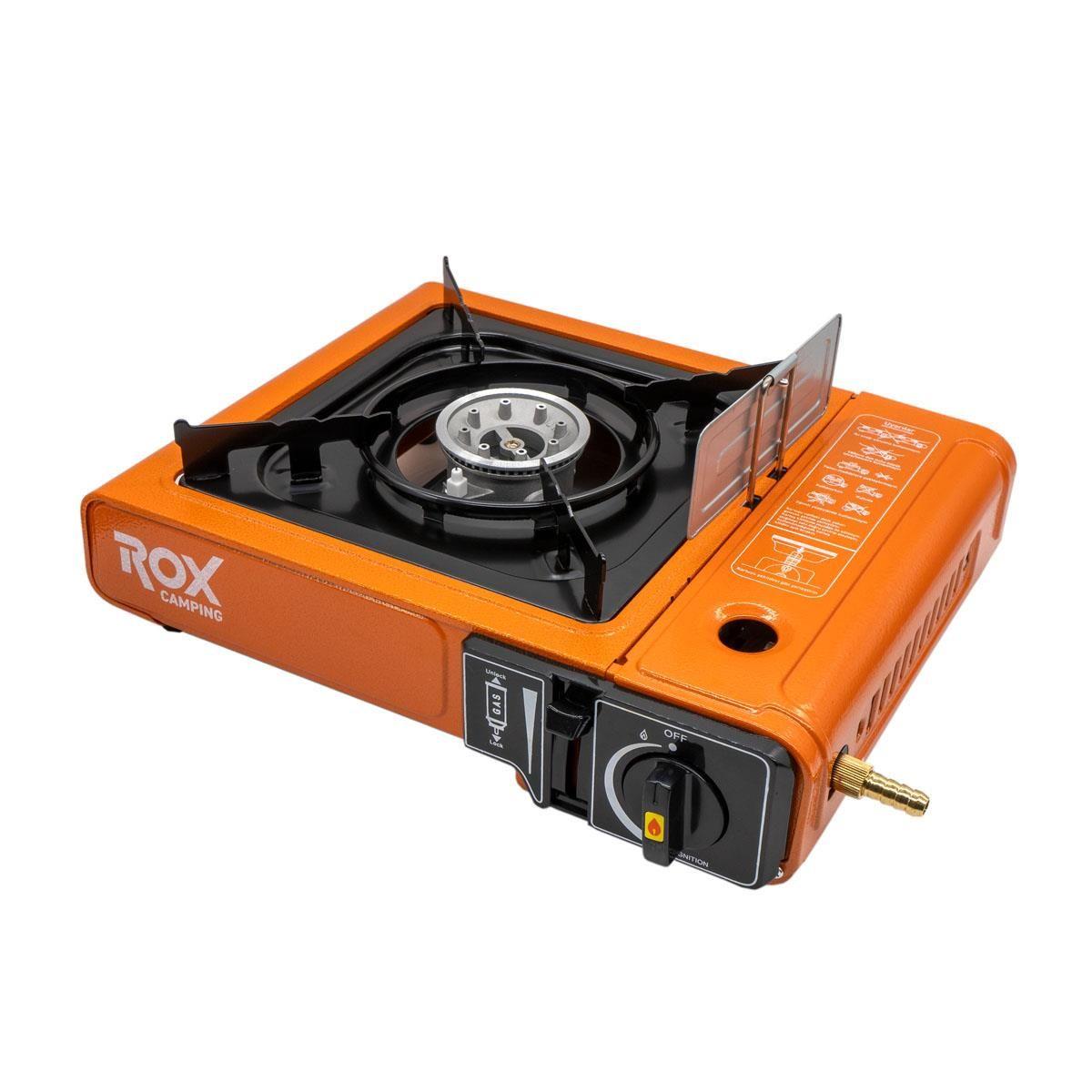 Rox Camping Tekli Portatif Kamp Ocağı 153ROX0189 Turuncu
