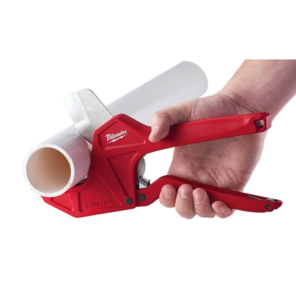 Milwaukee Ağır Hizmet Tipi Plastik Boru Kesme Makası 63 Mm 4932464173