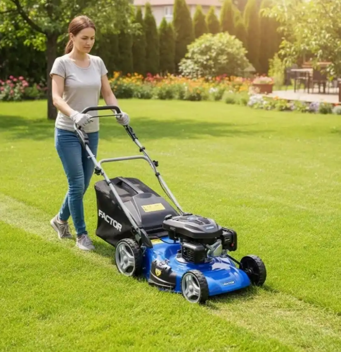 Factor Benzinli Çim Biçme Makinası İtmeli 51 Cm UME51