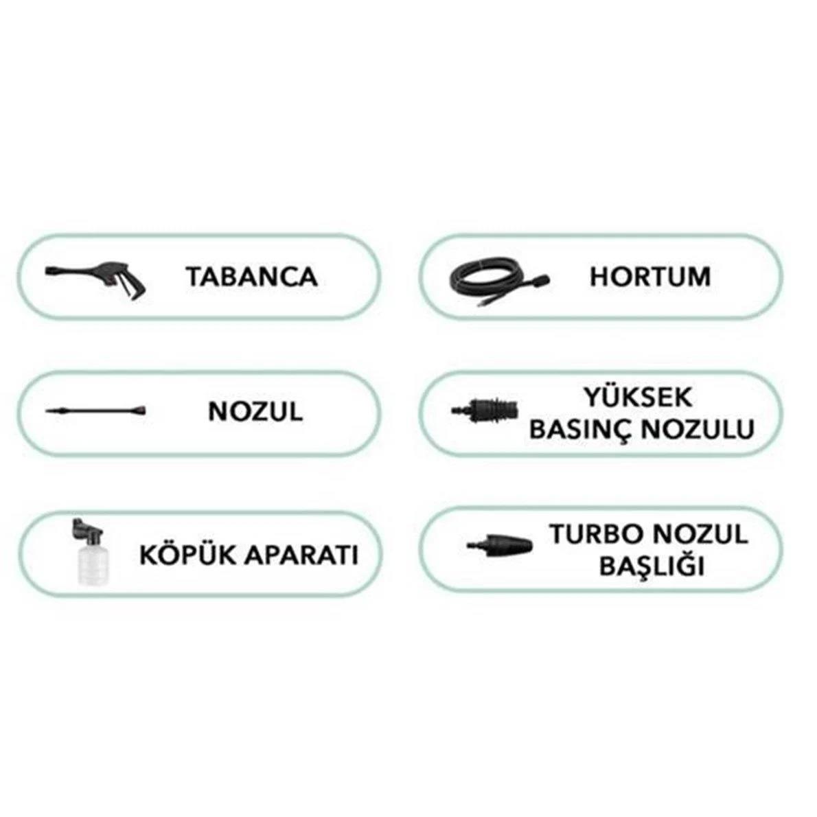 Lavor One R Plus 130 Bar Yıkama Makinesi 1800W