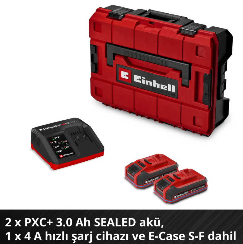 Einhell TP-CD 18/50-C Lİ-İ BL 2*3Ah Akülü Darbeli Vidalama 4514406