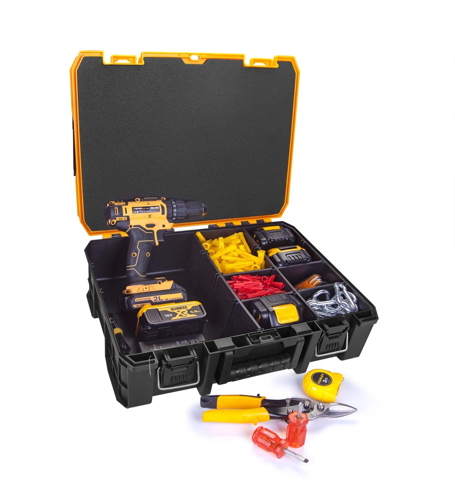 Super-Bag Master Case Organizer Bölmeli Teknisyen Takım Çantası ASR-6031