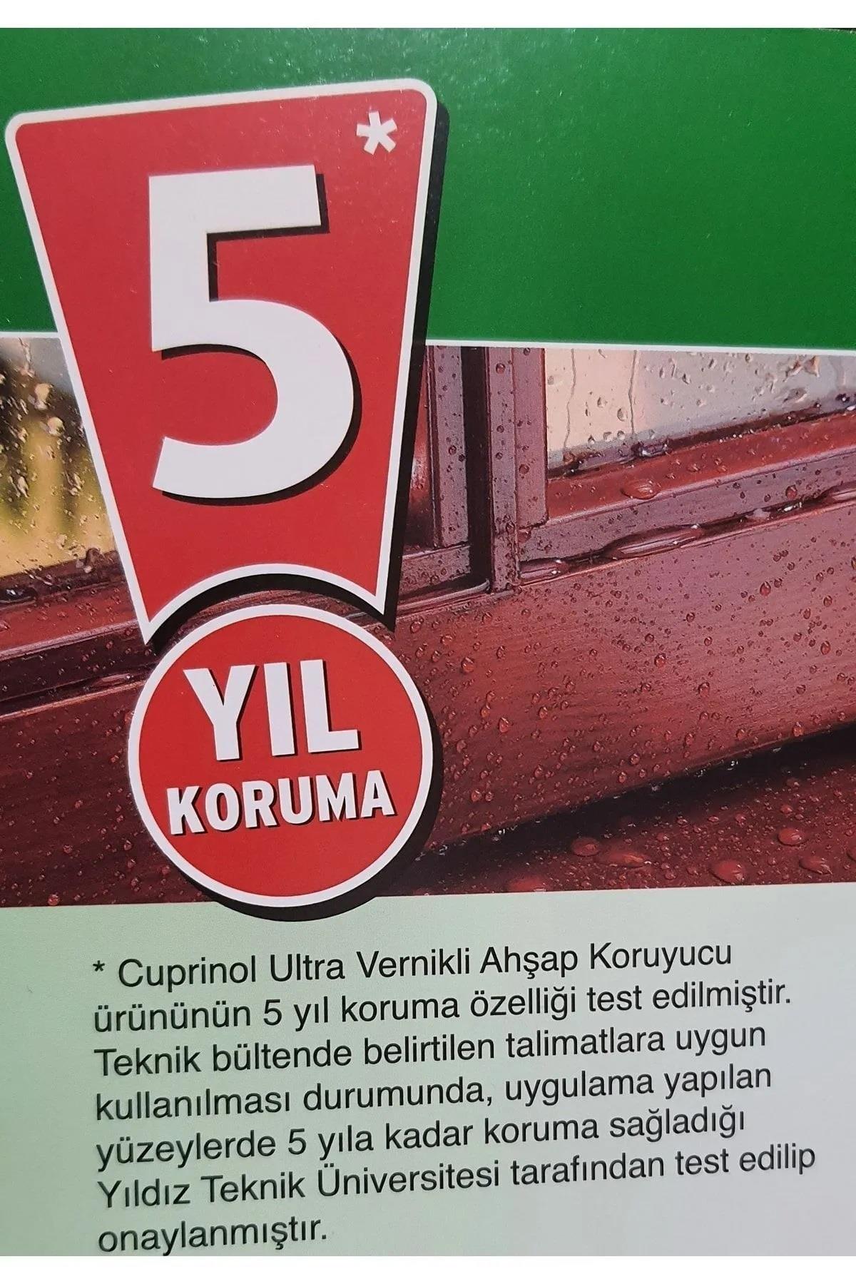 Marshall Cuprinol Woodart Ultra Vernikli Ahşap Bakım Ürünü Şeffaf 0.75 LT