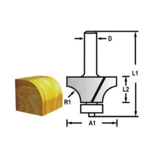 FREZE BIÇAĞI 12x31 mm