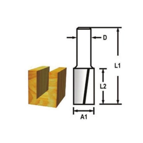 FREZE BIÇAĞI 6x10 mm