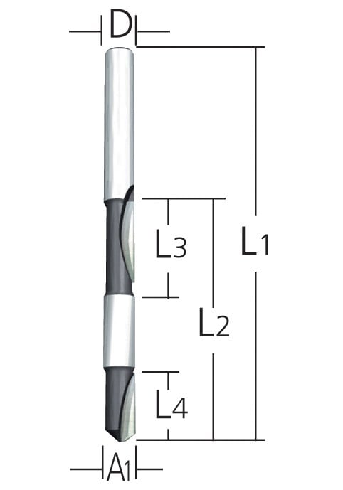 FREZE BIÇAĞI 6x6 mm