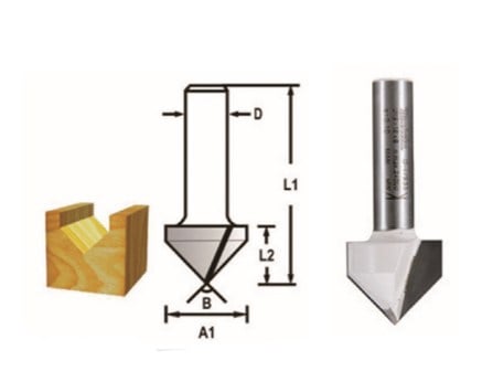 FREZE BIÇAĞI 8x31.3 mm