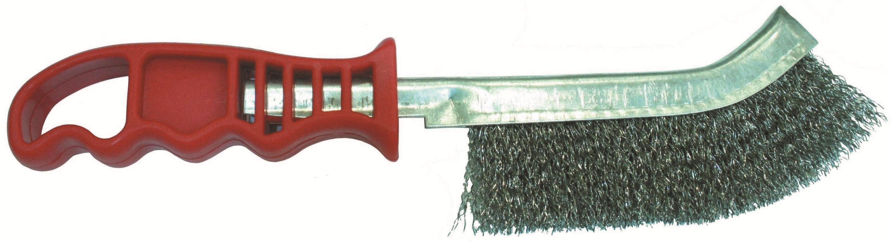 GRİ TELLİ PLASTİK SAPLI EL TİPİ FIRÇA