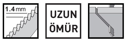 KILIÇ TESTERE BIÇAĞI 150 mm
